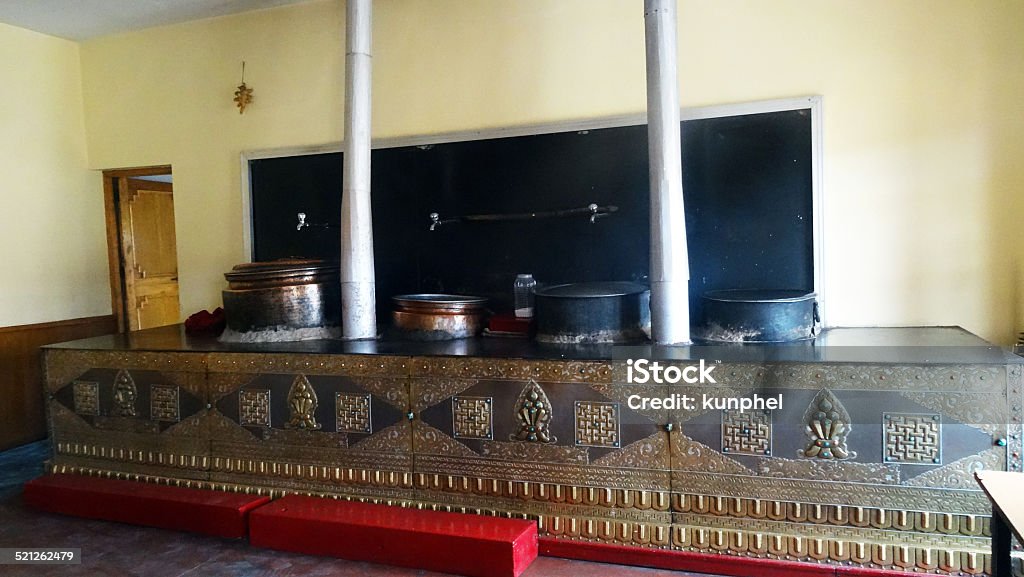 Monastery Functional Kitchen Monastery Tea Kitchen Stock Photo - Download Image Now - Brazier ...