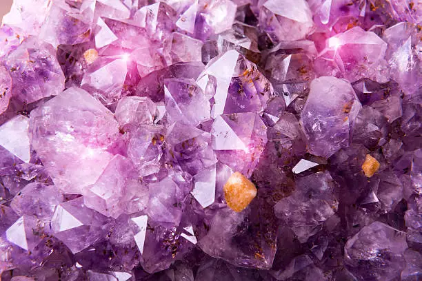 Photo of Detailed natural amethyst