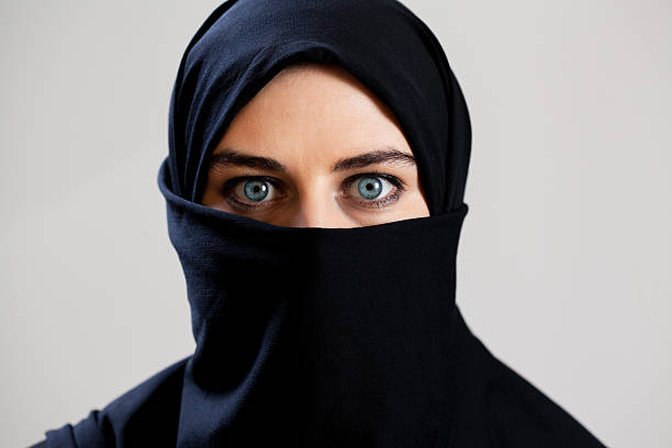 istock Horizontal view of Arab woman 521265141