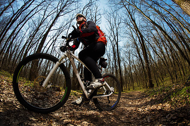 istock Cyclist Riding the Bike 521265380