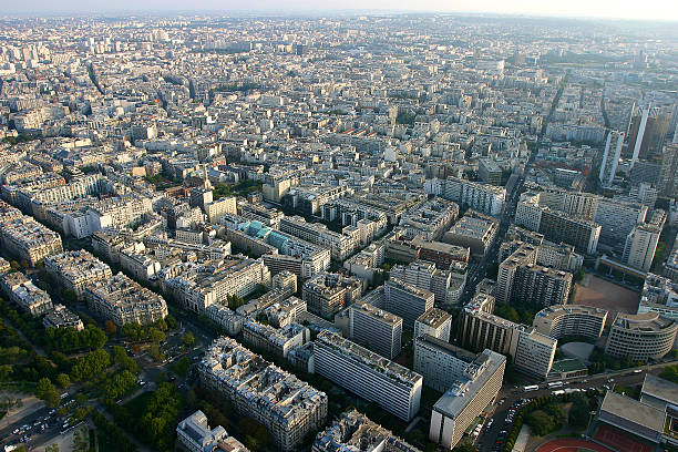 istock Aerial view of Paris 521265493