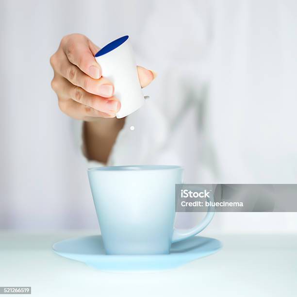 Edulcorante Foto de stock y más banco de imágenes de Stevia - Stevia, Té - Bebida caliente, Azúcar