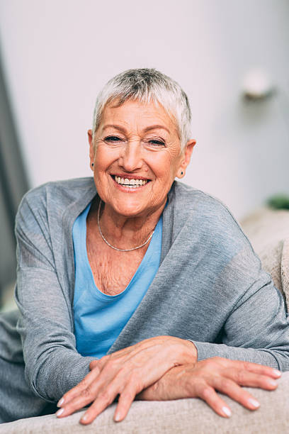 istock happy senior woman 521267404