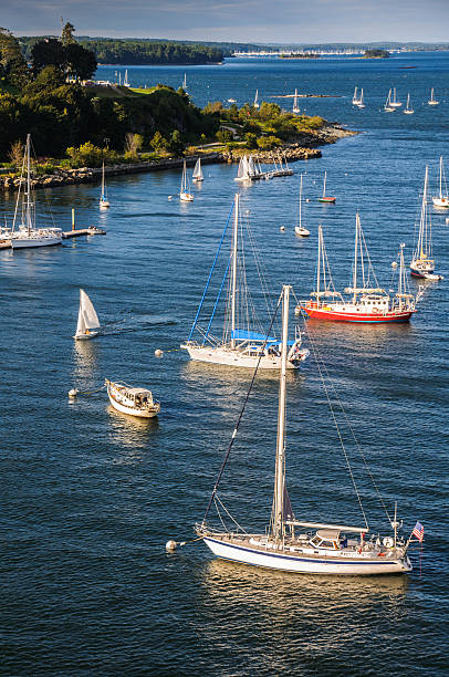 istock Sailboats on Casco Bay 521267519