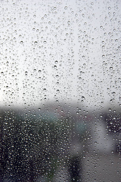 istock Drops of rain on the window 521271974