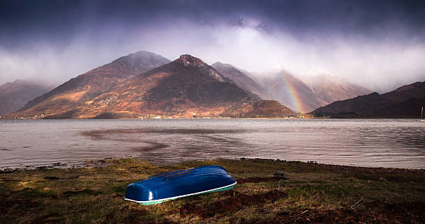 Storm hits the Five Sisters of Kintail