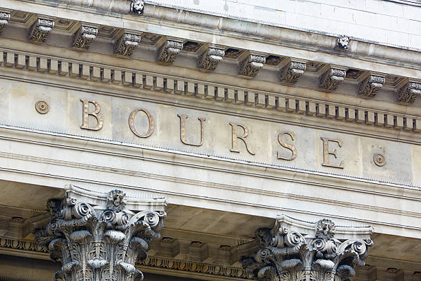 istock Stock exchange building in Paris, bourse 521289261