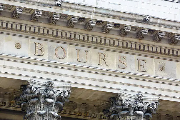 Photo of Stock exchange building in Paris, bourse