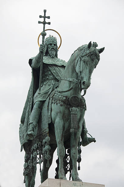 istock Statue of St. Stephen in Budapest 521289581
