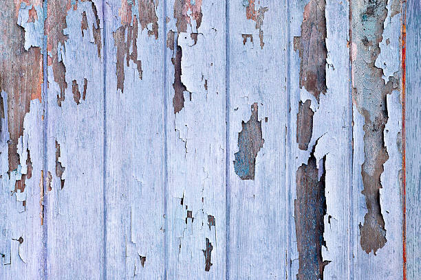 istock Old blue wooden board background. 521290827