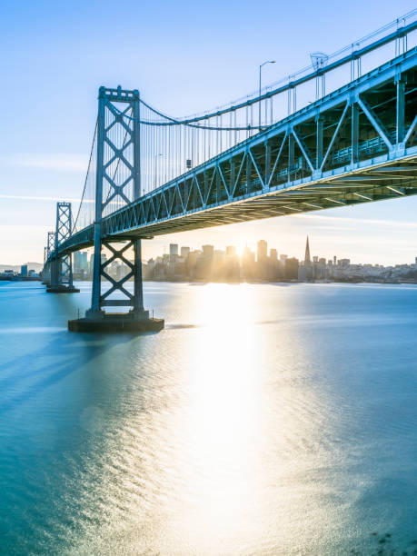 istock Bay Bridge and skyline of San Francisco 521297412