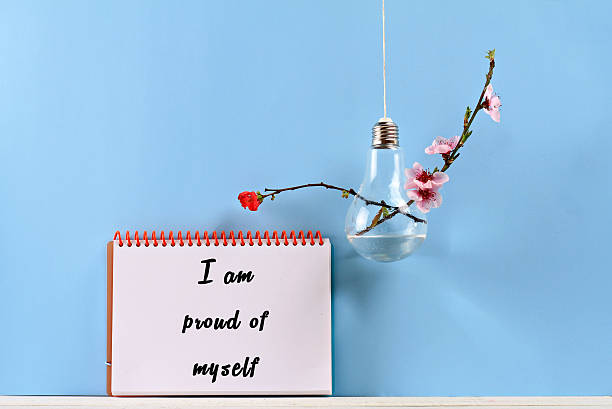 Self love affirmation. I am proud of myself.
