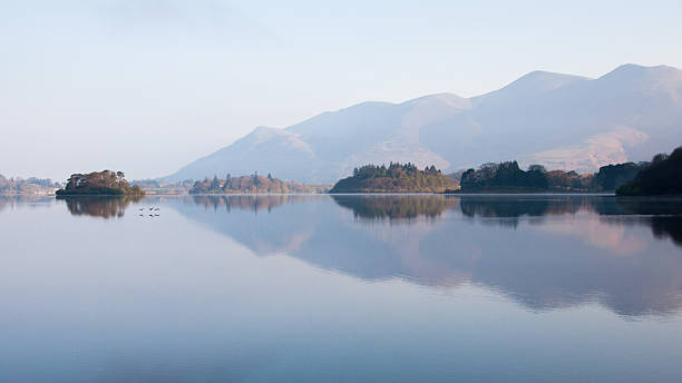 istock Skiddaw reflected in Derwent Water 521300586
