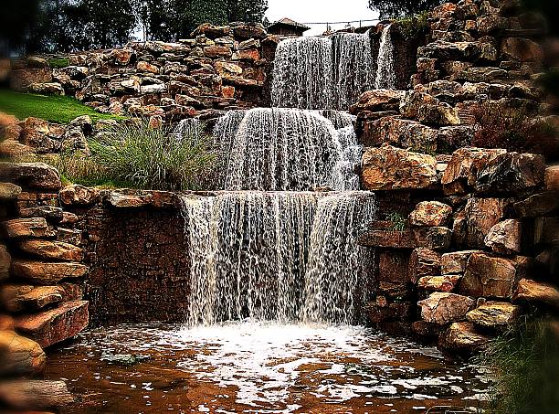 Decades ago the waterfalls that gave Wichita Falls, Texas its name, washed out in major floods. The city built an artificial \