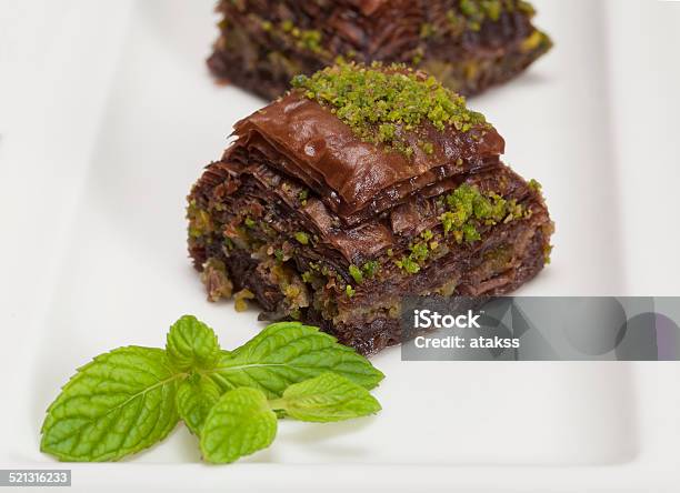 Baklava Stock Photo - Download Image Now - Asian Food, Backgrounds, Baked