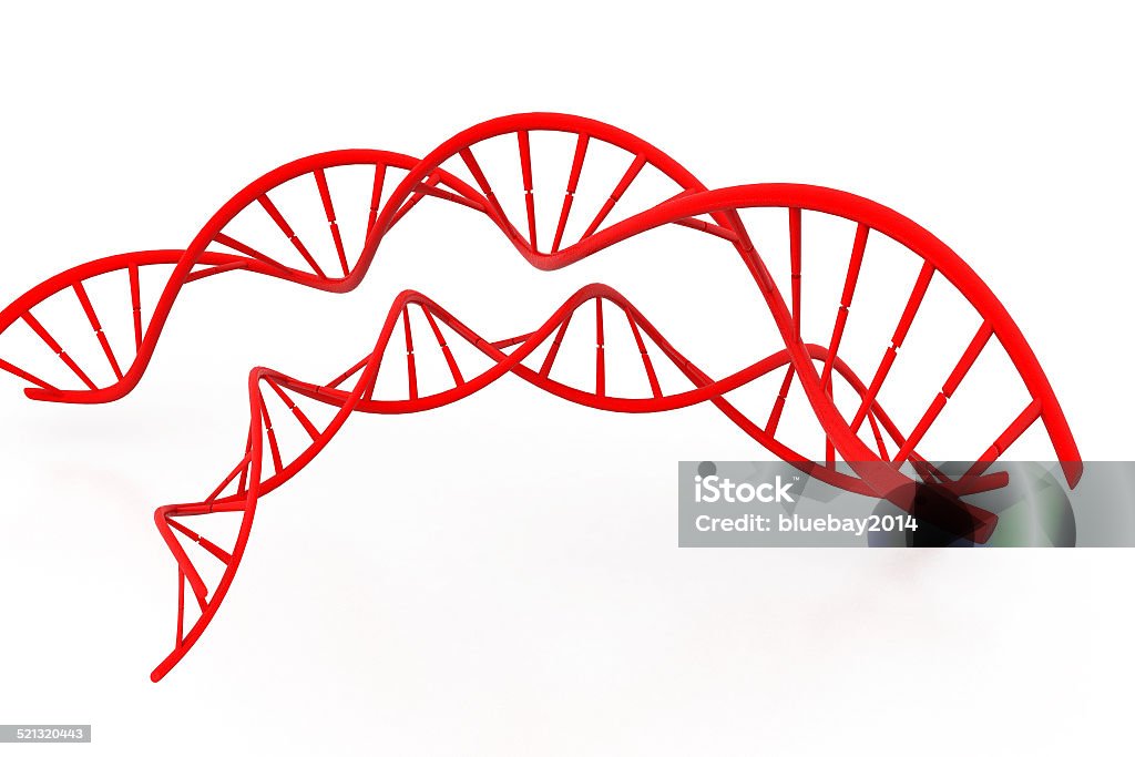 DNA molecule Abstract Stock Photo