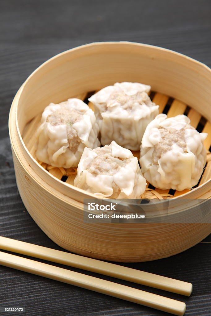 steamed meat dumpling steamed meat dumpling is typical Chinese food Asia Stock Photo