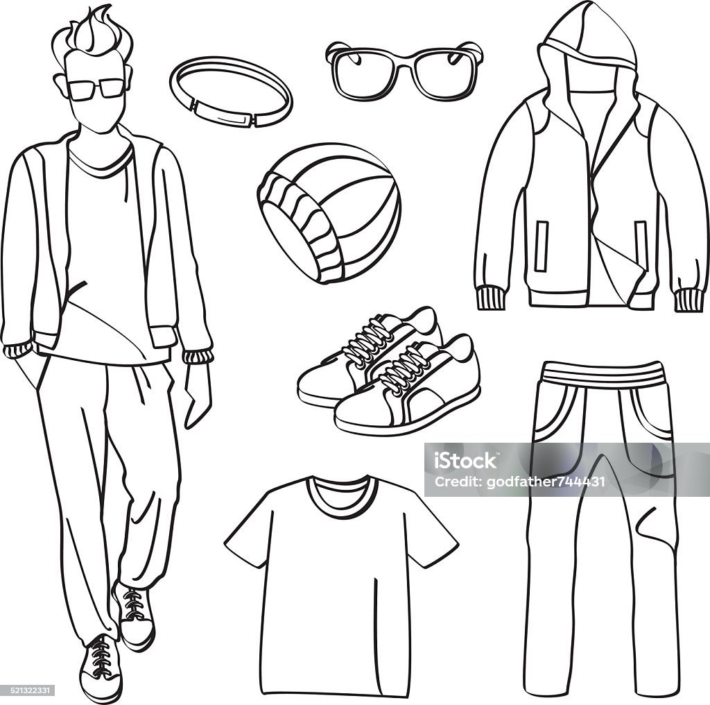 Ilustración de Moda Hombre Con La Ropa Y Accesorios y más Vectores Libres de Derechos de Accesorio personal - Accesorio personal, Adulto, Belleza - iStock Ilustración de Moda Hombre Con La Ropa Y Accesorios y más Vectores Libres de Derechos de Accesorio personal - Accesorio personal, Adulto, Belleza - iStock