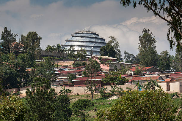 Kigali Housing and Convention Centre Kigali Housing with the Convention Centre in the background kigali convention center stock pictures, royalty-free photos & images