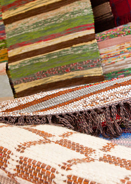 istock Traditional handmade woven rugs 521344287