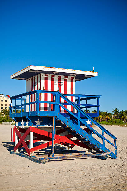 istock Lifeguard Tower In Miami, Florida 521345265