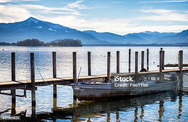 Old Wooden Jetty Stock Photo - Download Image Now - Blue, Bollard, Bridge - Built Structure