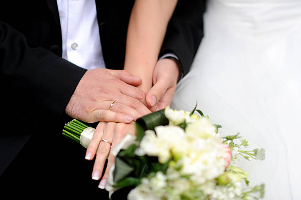 istock Bride and Groom wedding day 521373756