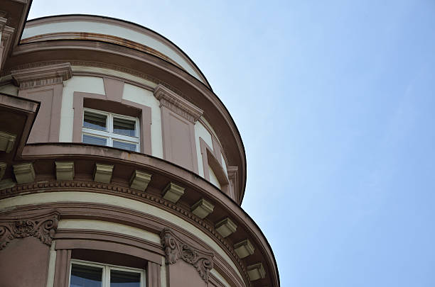 istock Details of Oval Building Facade 521373762