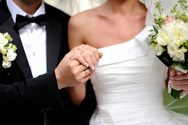 istock Bride and Groom wedding day 521373798