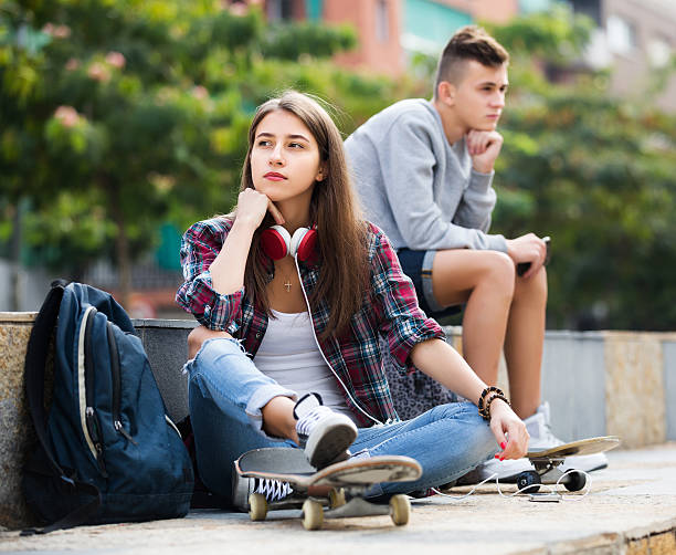 istock Frustrated teenagers after quarrel 521374670