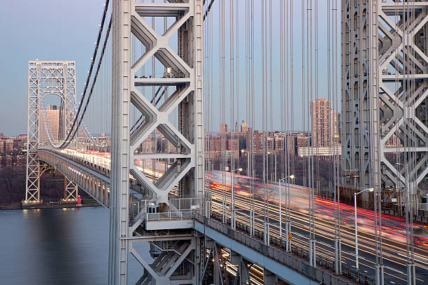 istock George Washington Bridge at twilight, North Jersey side time exposure 521375712