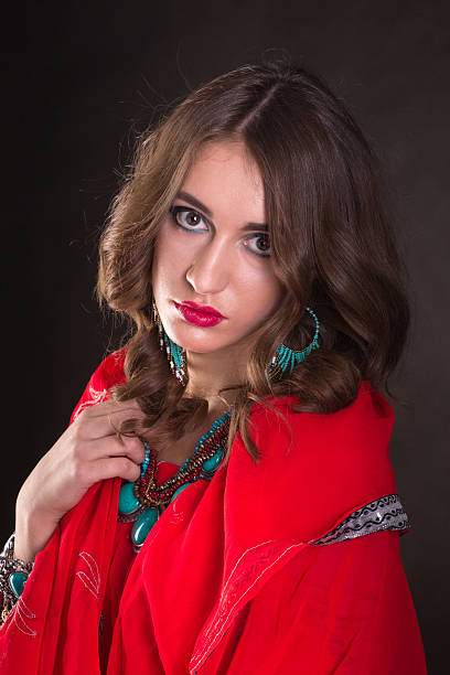 istock Woman in red sari 521375826