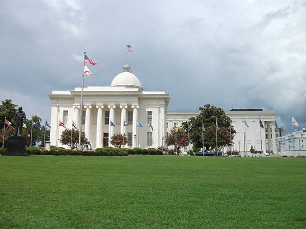istock Montgomery, Alabama State Capital under a blustery sky 1. 521377010