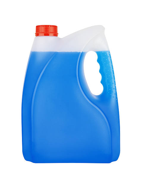 istock Bottle with non-freezing cleaning liquid 521379250