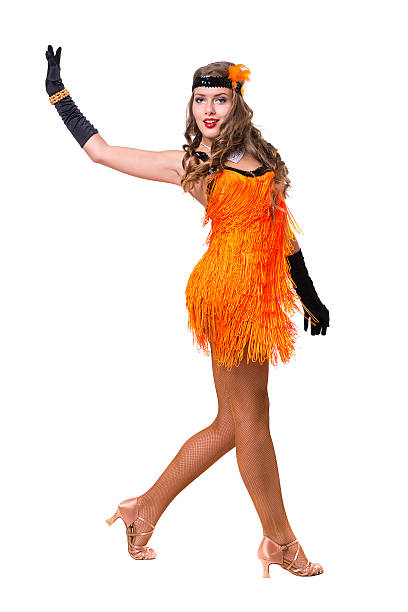 istock Disco dancer showing some movements against isolated white 521379888