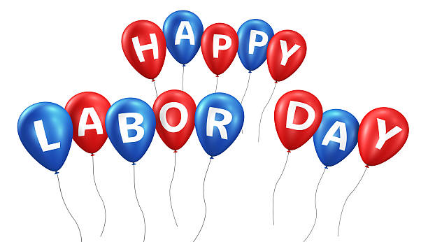 istock Happy Labor Day Balloons 521382390