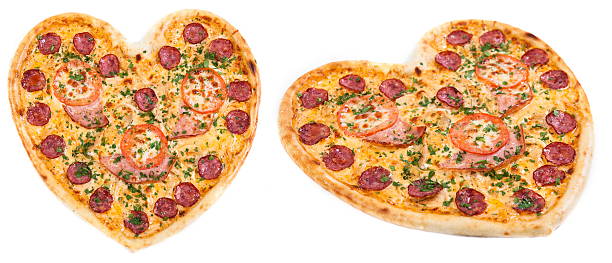 istock Meat pizza with ham, salami, tomatoes and cheese topped 521382693