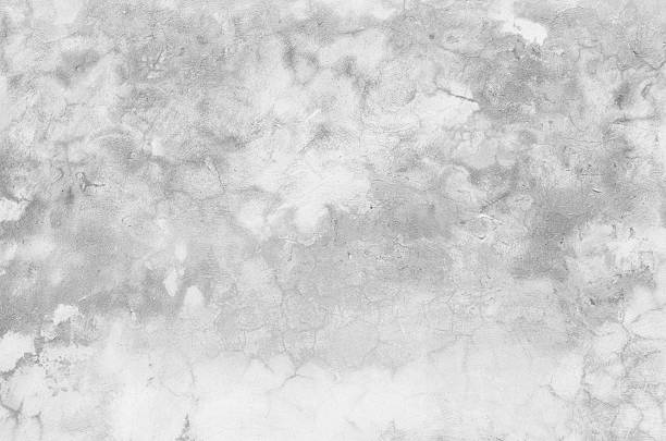 istock Black white gray grunge cracked old wall texture background 521383144