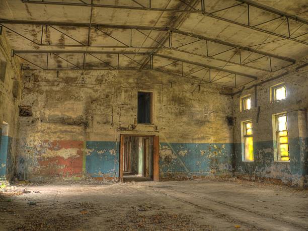 istock ancient ruins of military base 521383487
