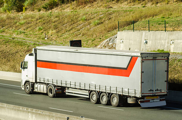 istock Truck on highway 521383789