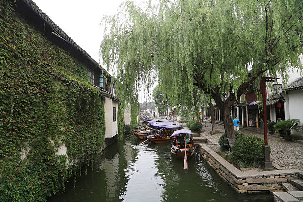 istock China's first water town, zhouzhuang 521384057