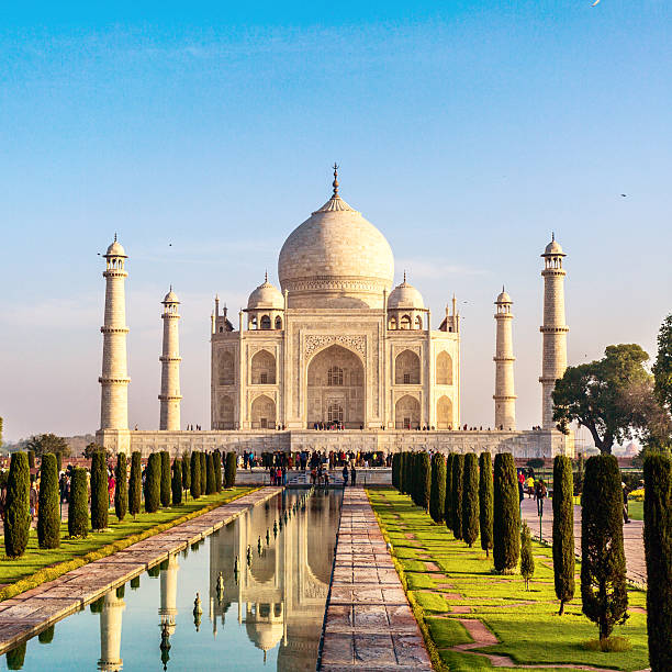 istock Taj Mahal, Agra, India 521385886
