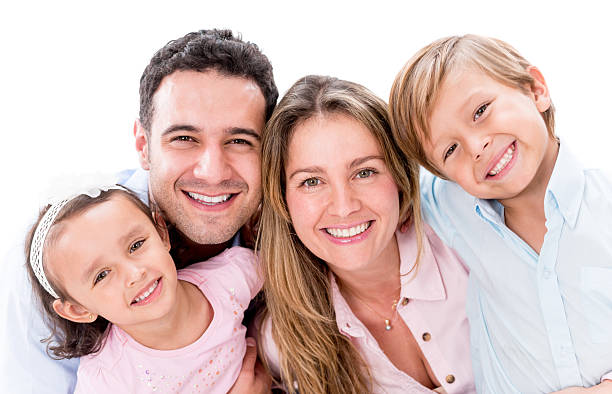 istock Beautiful family portrait 521400293