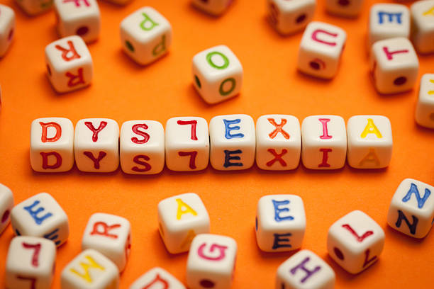 Dyslexia stock photo