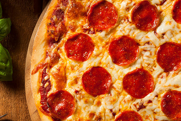 istock Hot Homemade Pepperoni Pizza 521404741