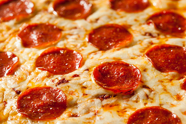 istock Hot Homemade Pepperoni Pizza 521404743