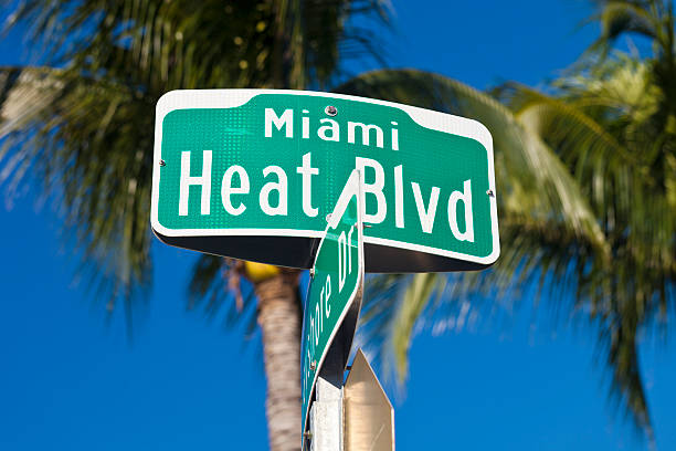 istock Miami Heat Blvd In Miami, Florida 521406037