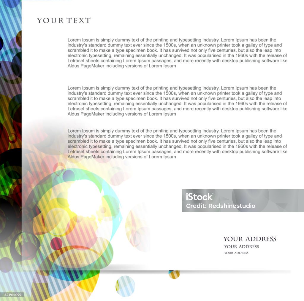 Email Template Stock Illustration - Download Image Now - Abstract, Art ...