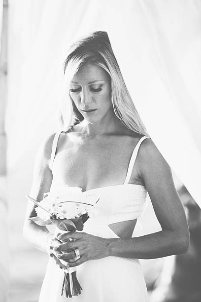 istock Bride and Buquet on Wedding Day 521414865