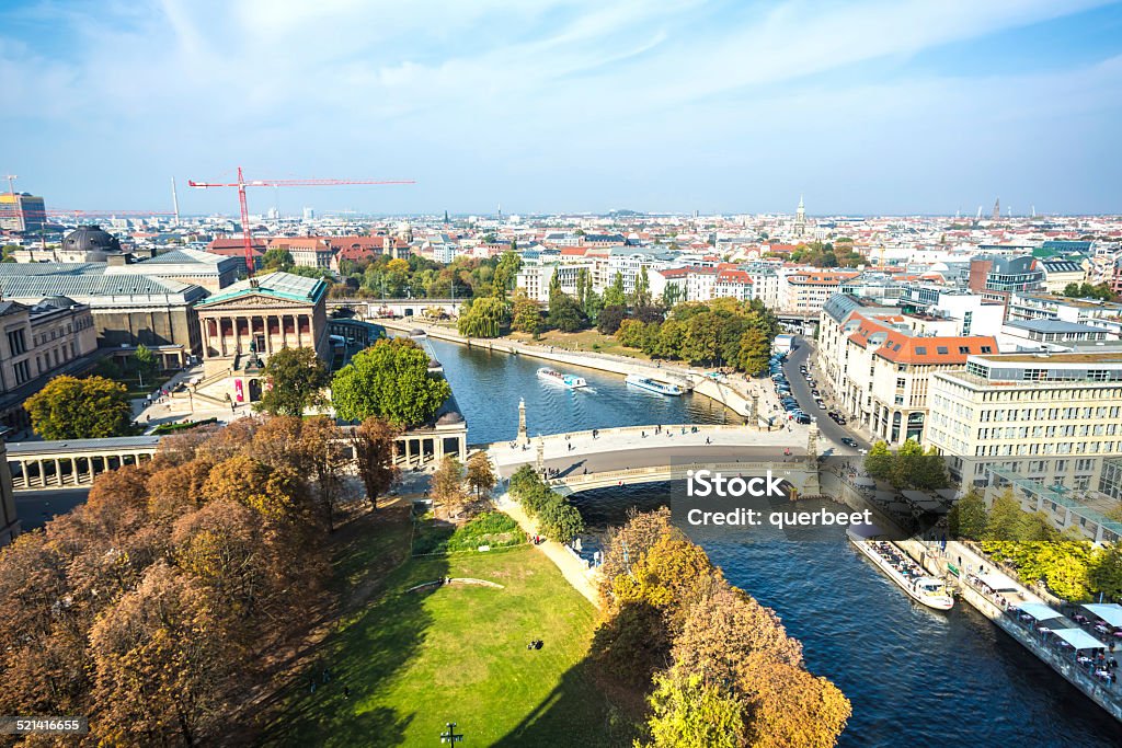 Berlin mit Spree - Lizenzfrei Berlin Stock-Foto